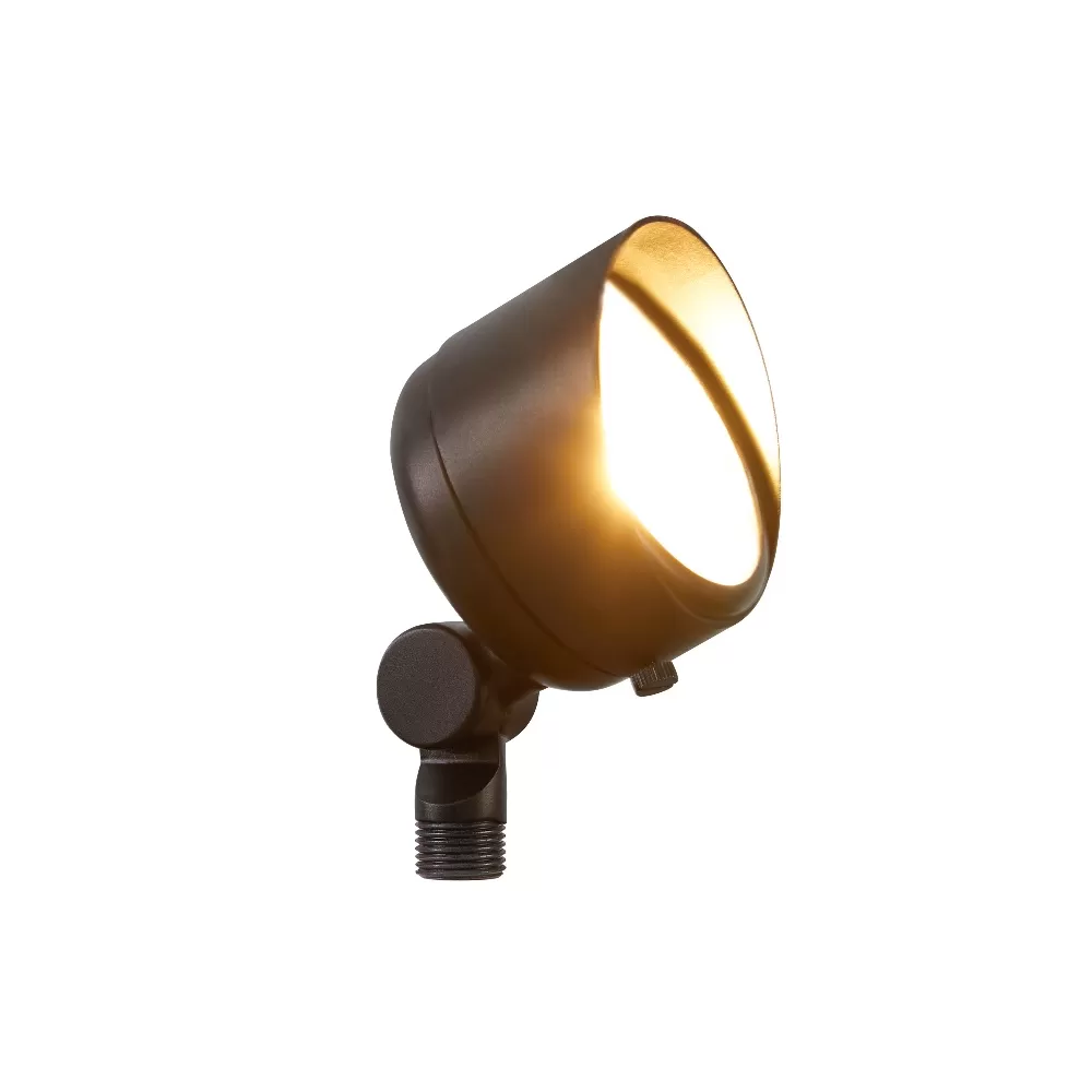 Mighty Integrated LED Brass Spotlight