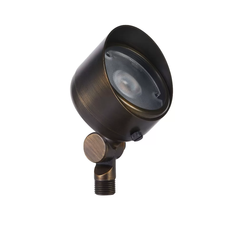 Mighty Integrated LED Brass Spotlight